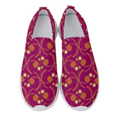 Pattern Wallpaper Seamless Abstract Women s Slip On Sneakers