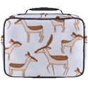 Seamless Deer Pattern Design Full Print Lunch Bag View2