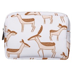 Seamless Deer Pattern Design Make Up Pouch (medium)