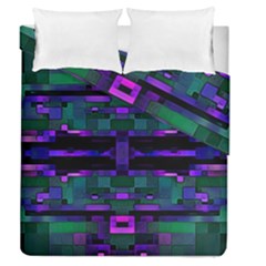 Abstract Pattern Desktop Wallpaper Duvet Cover Double Side (queen Size) by Pakrebo