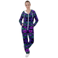 Abstract Pattern Desktop Wallpaper Women s Tracksuit by Pakrebo