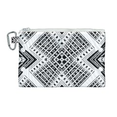 Pattern Tile Repeating Geometric Canvas Cosmetic Bag (large) by Pakrebo