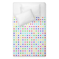 Dots Color Rows Columns Background Duvet Cover Double Side (single Size) by Pakrebo