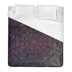 Mandala Neon Symmetric Symmetry Duvet Cover (full/ Double Size)