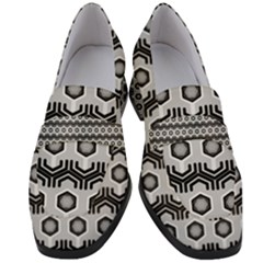 Pattern Abstract Desktop Wallpaper Women s Chunky Heel Loafers