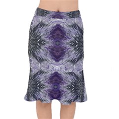 Pattern Abstract Horizontal Mermaid Skirt by Pakrebo