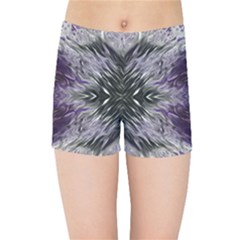 Pattern Abstract Horizontal Kids  Sports Shorts