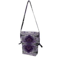 Pattern Abstract Horizontal Folding Shoulder Bag by Pakrebo