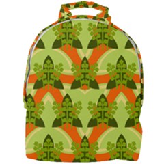 Texture Plant Herbs Herb Green Mini Full Print Backpack