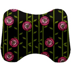 Rose Abstract Rose Garden Head Support Cushion