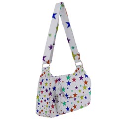 Star Random Background Scattered Post Office Delivery Bag