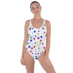 Star Random Background Scattered Bring Sexy Back Swimsuit by Pakrebo