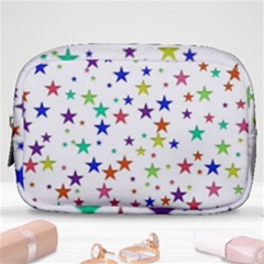 Star Random Background Scattered Make Up Pouch (small)