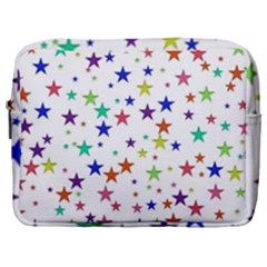 Star Random Background Scattered Make Up Pouch (large)