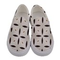 Texture Background Pattern Women s Canvas Slip Ons View1