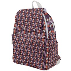 Pattern Abstract Fabric Wallpaper Top Flap Backpack