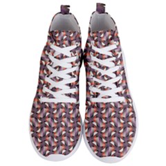 Pattern Abstract Fabric Wallpaper Men s Lightweight High Top Sneakers