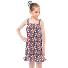 Pattern Abstract Fabric Wallpaper Kids  Overall Dress