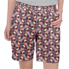 Pattern Abstract Fabric Wallpaper Pocket Shorts