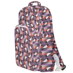 Pattern Abstract Fabric Wallpaper Double Compartment Backpack