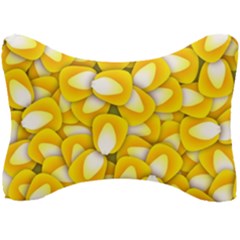 Pattern Background Corn Kernels Seat Head Rest Cushion by Pakrebo