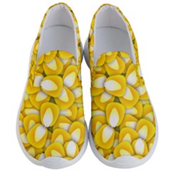 Pattern Background Corn Kernels Men s Lightweight Slip Ons