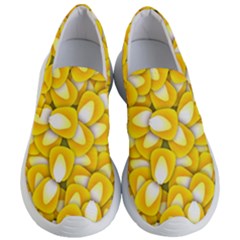 Pattern Background Corn Kernels Women s Lightweight Slip Ons