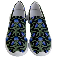 Pattern Thistle Structure Texture Women s Lightweight Slip Ons