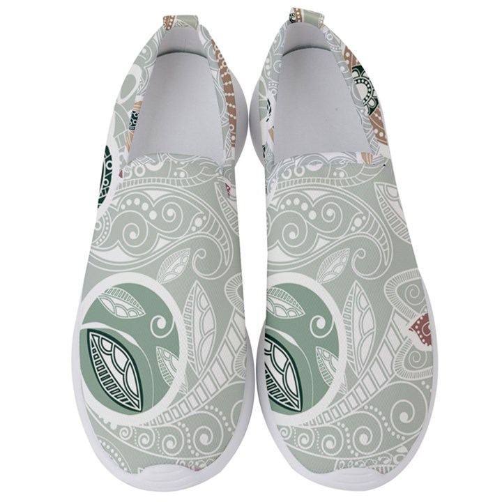 Peisles Pattern Module Design Men s Slip On Sneakers