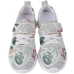 Peisles Pattern Module Design Women s Velcro Strap Shoes