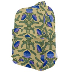 Pattern Thistle Structure Texture Classic Backpack