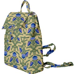 Pattern Thistle Structure Texture Buckle Everyday Backpack