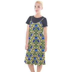 Pattern Thistle Structure Texture Camis Fishtail Dress