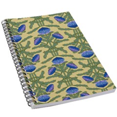 Pattern Thistle Structure Texture 5 5  X 8 5  Notebook