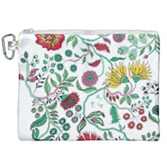 Flowers Garden Tropical Plant Canvas Cosmetic Bag (xxl)