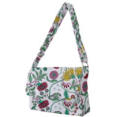 Flowers Garden Tropical Plant Full Print Messenger Bag