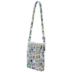 Flowers Garden Tropical Plant Multi Function Travel Bag