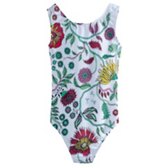 Flowers Garden Tropical Plant Kids  Cut-out Back One Piece Swimsuit by Pakrebo