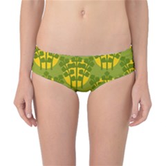 Texture Plant Herbs Herb Green Classic Bikini Bottoms by Pakrebo