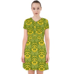 Texture Plant Herbs Herb Green Adorable In Chiffon Dress by Pakrebo