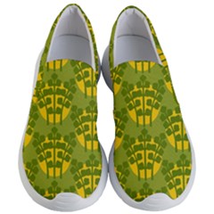 Texture Plant Herbs Herb Green Women s Lightweight Slip Ons