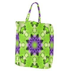 Pattern Abstract Background Art Green Giant Grocery Tote by Pakrebo