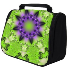 Pattern Abstract Background Art Green Full Print Travel Pouch (big)