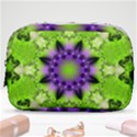 Pattern Abstract Background Art Green Make Up Pouch (Small) View1