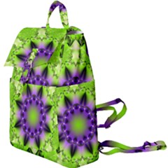 Pattern Abstract Background Art Green Buckle Everyday Backpack