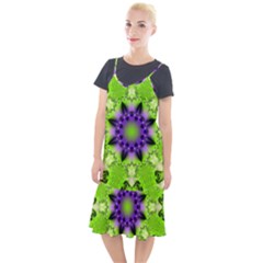 Pattern Abstract Background Art Green Camis Fishtail Dress