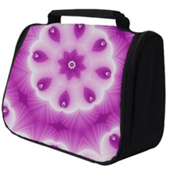 Pattern Abstract Background Art Purple Full Print Travel Pouch (big)