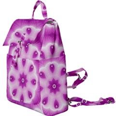 Pattern Abstract Background Art Purple Buckle Everyday Backpack