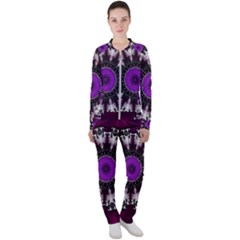 Kaleidoscope Round Circle Geometry Casual Jacket And Pants Set by Pakrebo