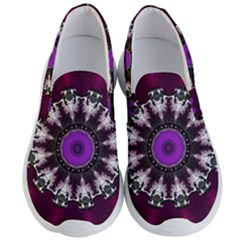 Kaleidoscope Round Circle Geometry Men s Lightweight Slip Ons